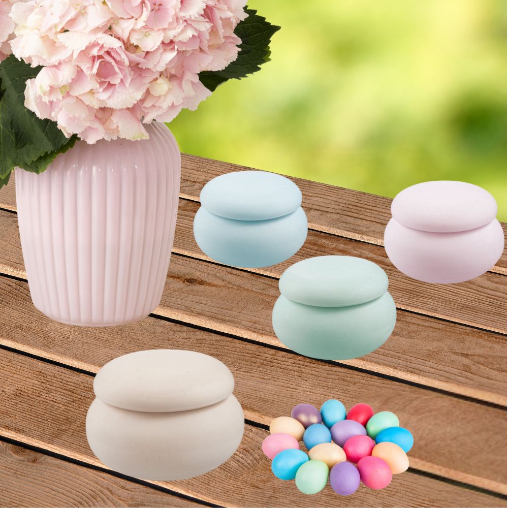 Macaron-shaped jewelry box christening favor (25pcs) - 1